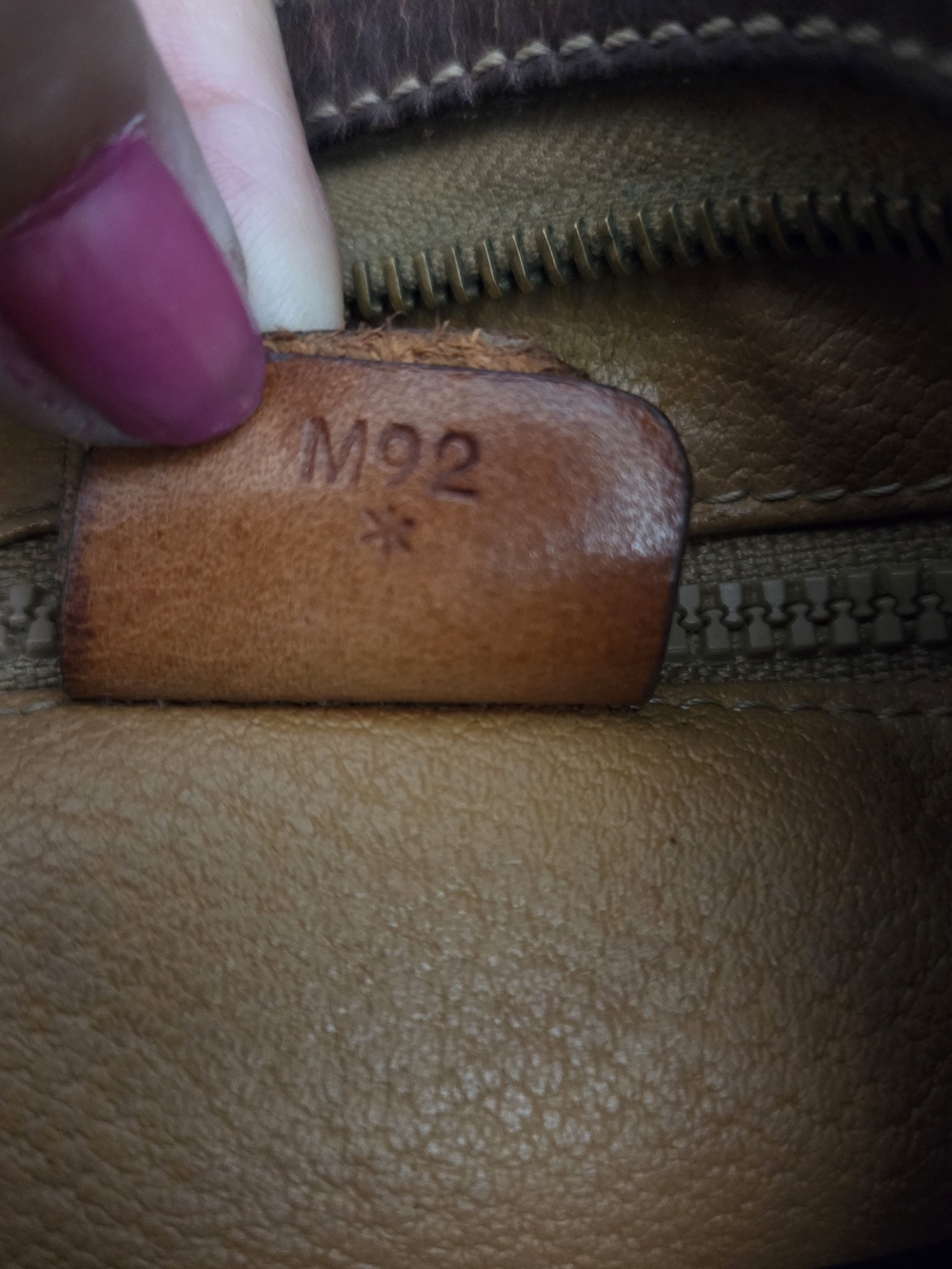 Celine Paris Vintage Macadam Brown Coated Canvas Leather Clutch Portfolio Italy - Picture 4 of 16
